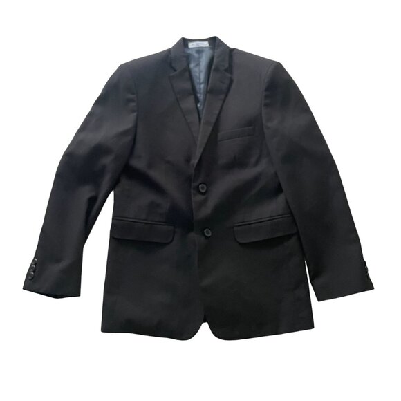 Izod Other - Izod Wool Single-Breasted Blazer Jacket Boys Size 16 Black Business Career